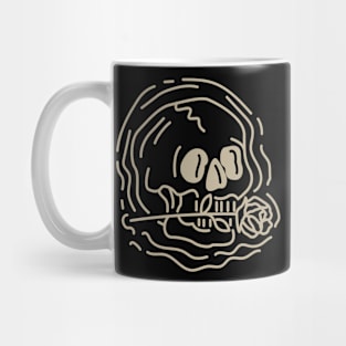 Skull and Roses Mug